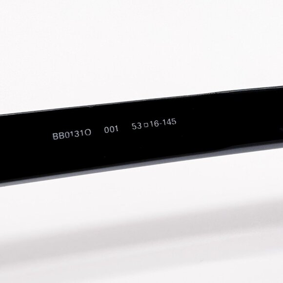 NEW BALENCIAGA EYEGLASSES BB0131O 001 ROUND OVAL BLACK WOMEN EYEWEAR BALENCIAGA - Picture 8 of 9